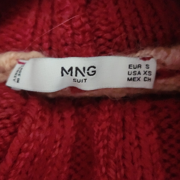 NWOT Mango- Colourblock Turtle Neck Sweater - Picture 5 of 6